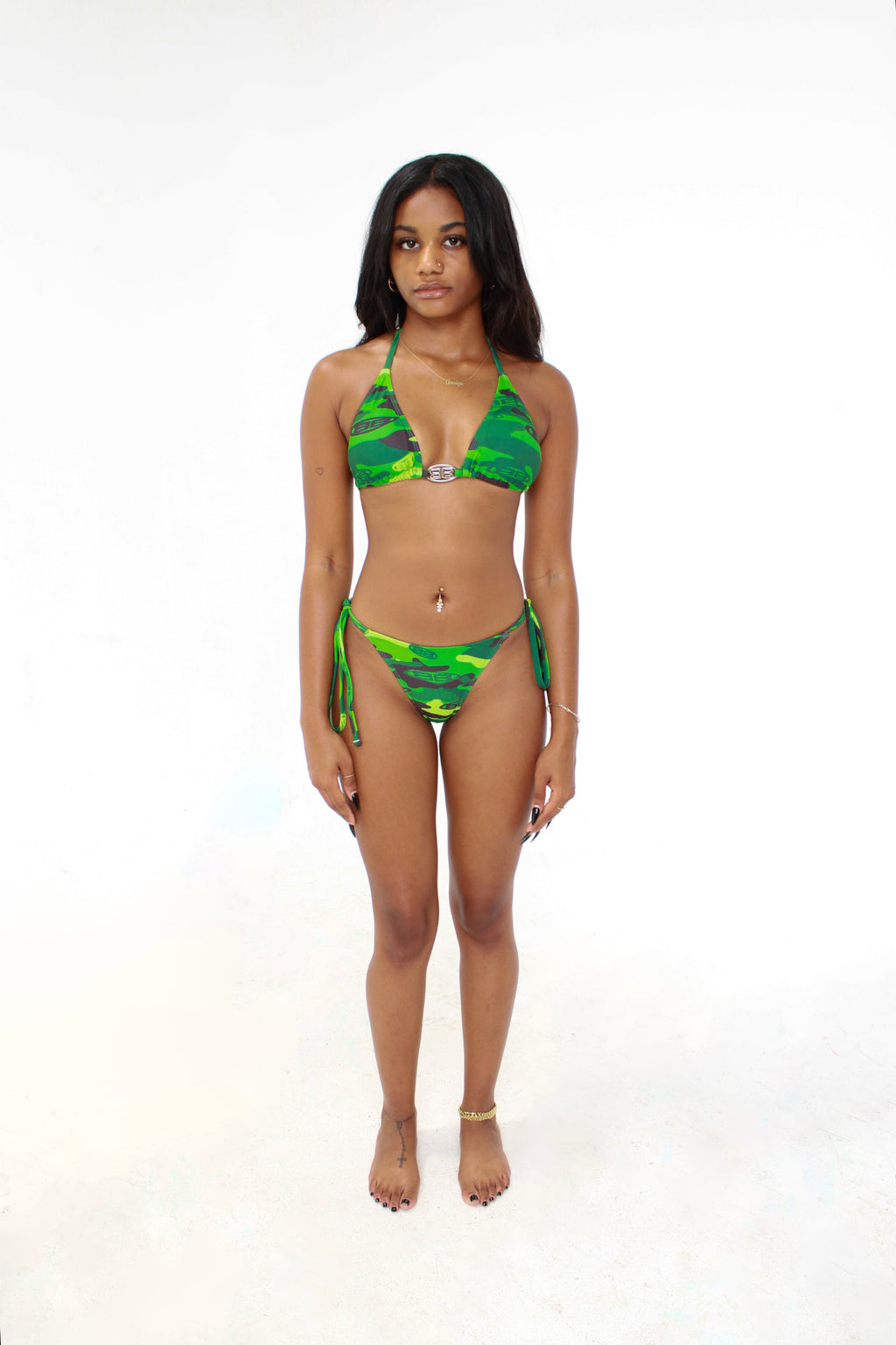 Green Camo Bikini