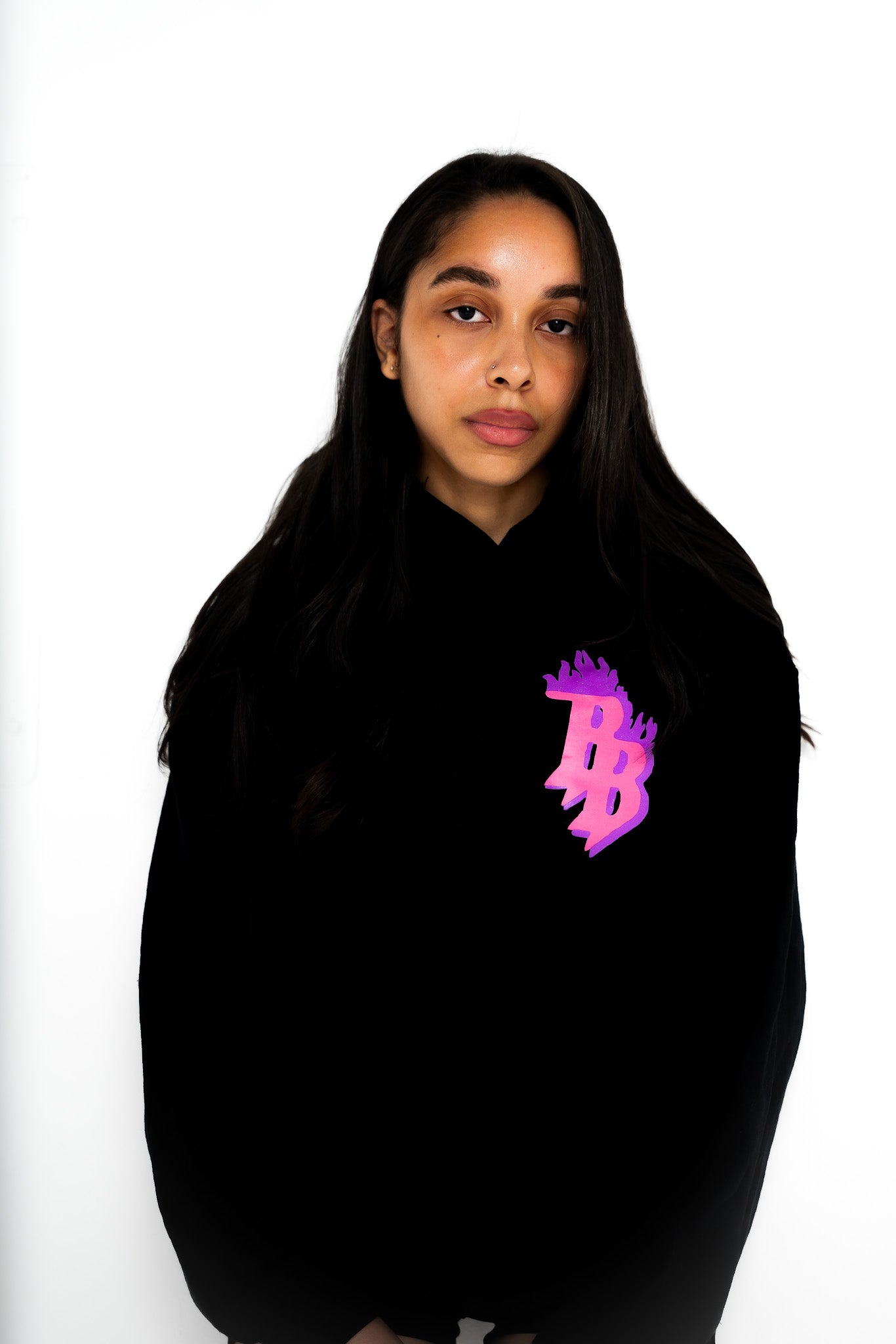 Pink Flame Hoodie